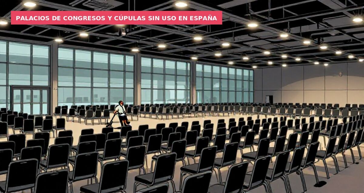 Palacios de congresos y cúpulas sin uso en España