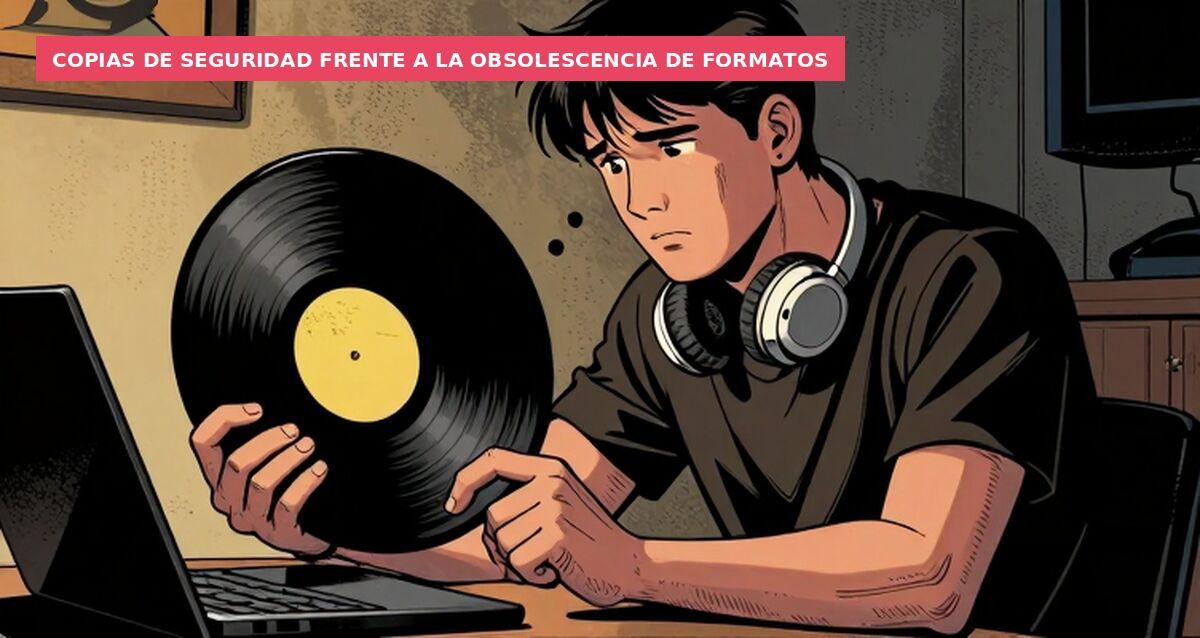 Copias de seguridad frente a la obsolescencia de formatos