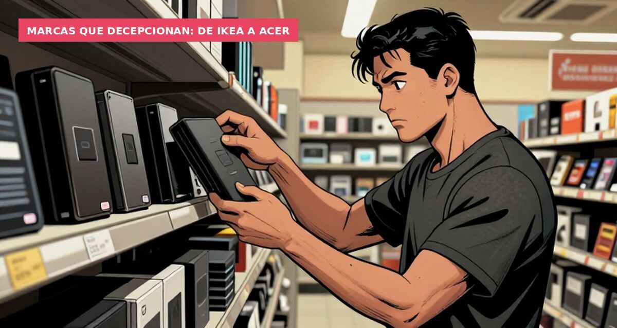 Marcas que decepcionan: de Ikea a Acer