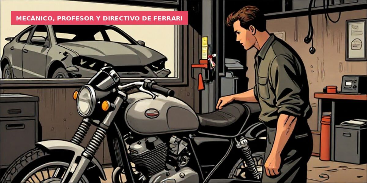 Mecánico, profesor y directivo de Ferrari