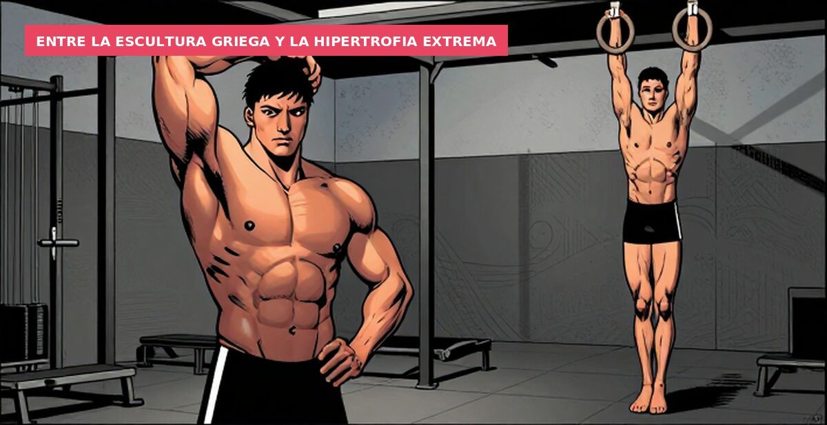 Entre la escultura griega y la hipertrofia extrema