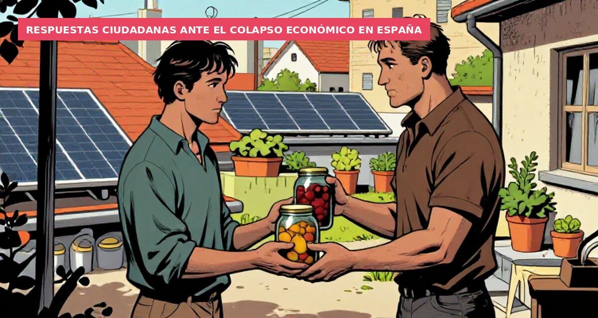 Respuestas ciudadanas ante el colapso económico en España