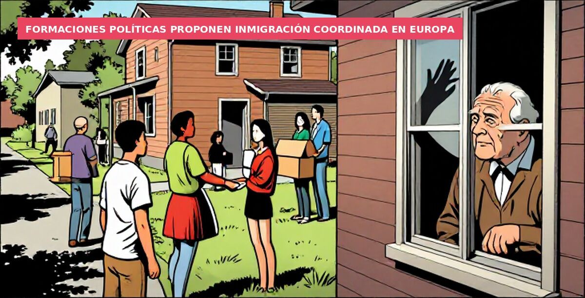 Formaciones políticas proponen inmigración coordinada en Europa
