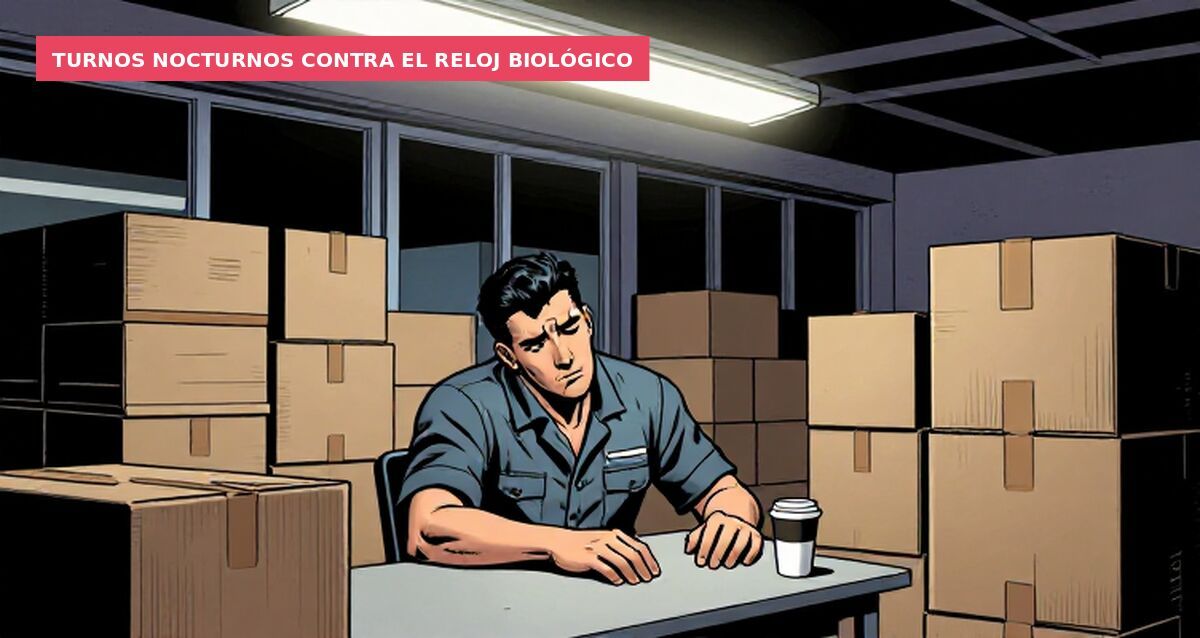 Turnos nocturnos contra el reloj biológico