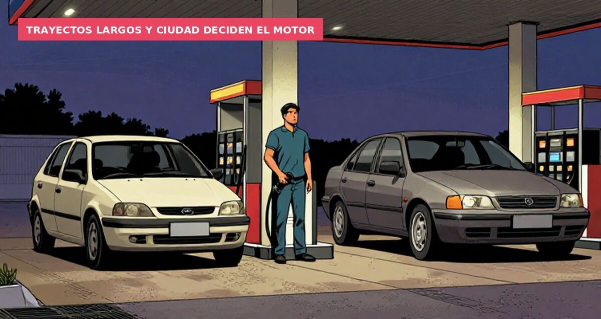 Trayectos largos y ciudad deciden el motor