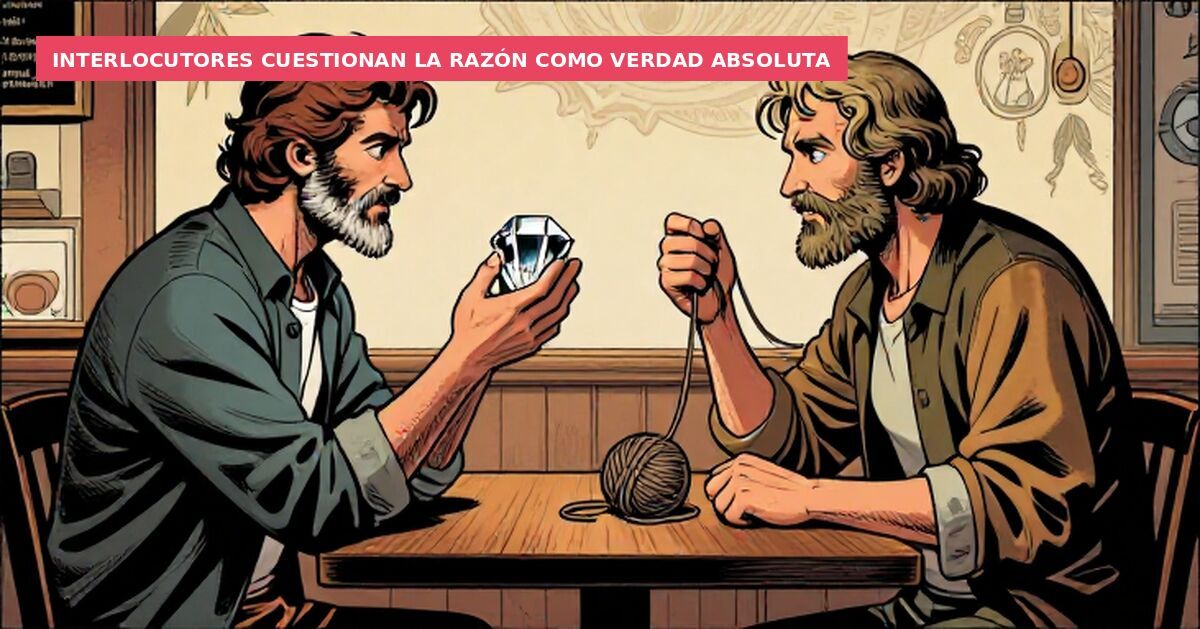 Interlocutores cuestionan la razón como verdad absoluta