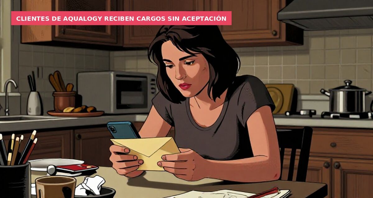Clientes de Aqualogy reciben cargos sin aceptación