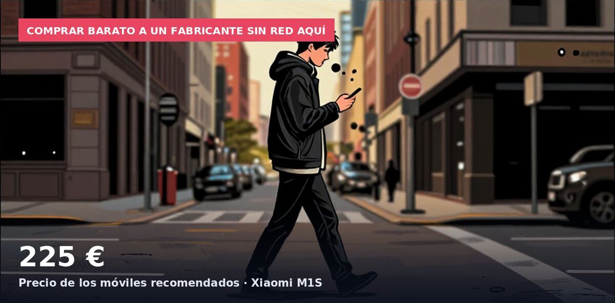 Comprar barato a un fabricante sin red aquí: 225 € Precio de los móviles recomendados · Xiaomi M1S