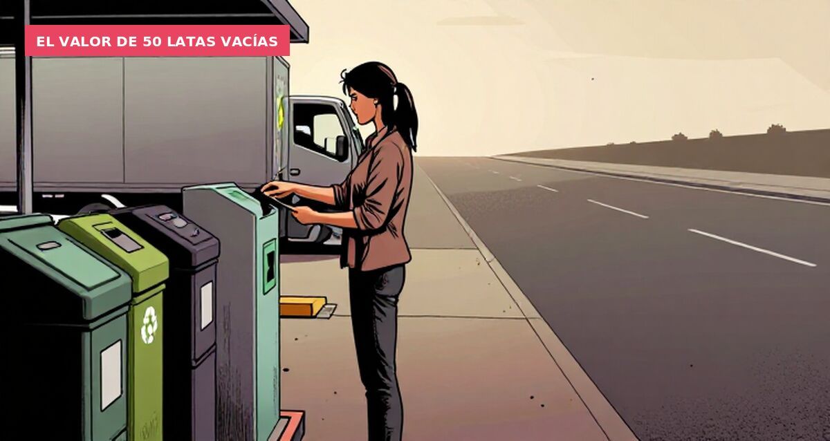 El valor de 50 latas vacías