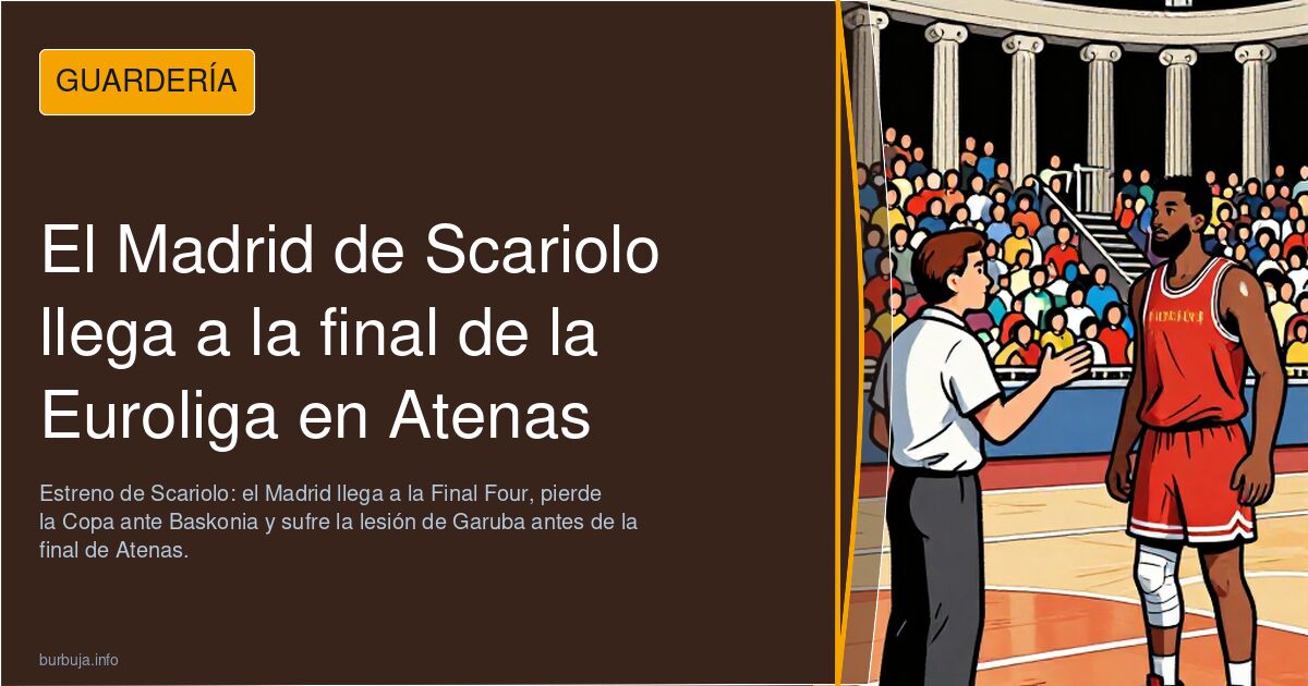 El Madrid de Scariolo llega a la final de la Euroliga en Atenas