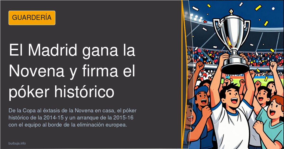 El Madrid gana la Novena y firma el póker histórico