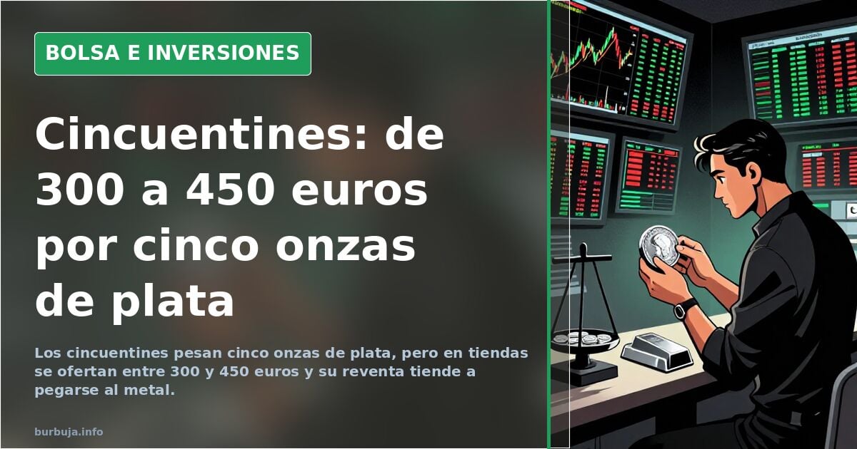 Spaniens Cincuentín: Silbermünze verliert nach Verkauf an Wert