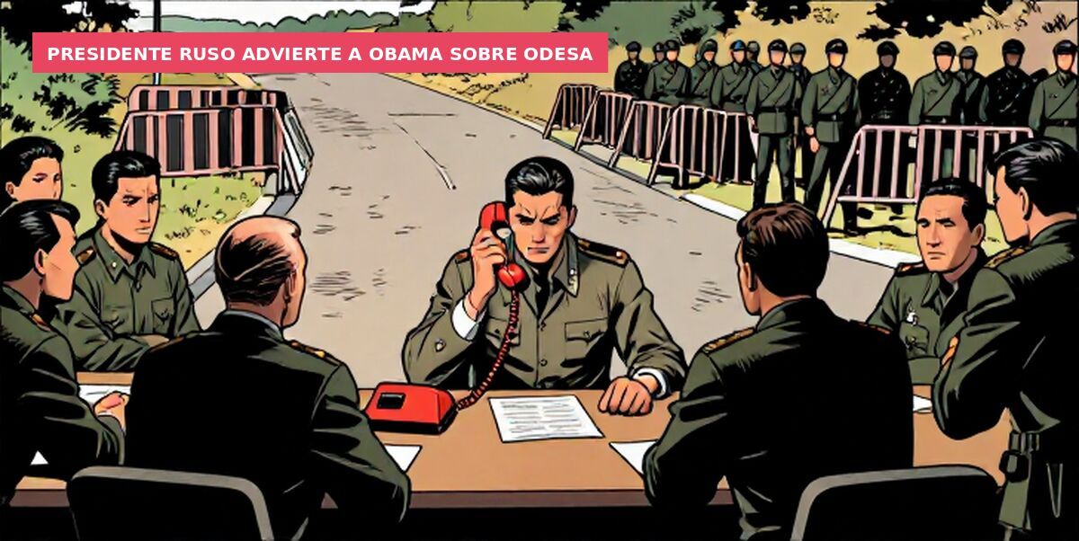 Presidente ruso advierte a Obama sobre Odesa