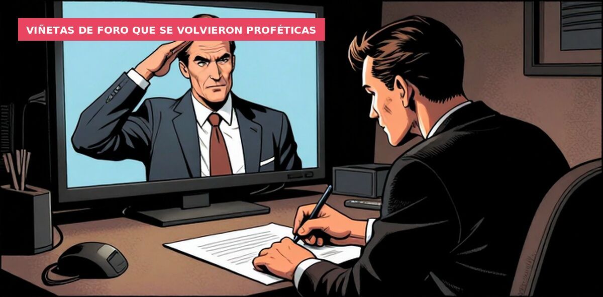 Viñetas de foro que se volvieron proféticas