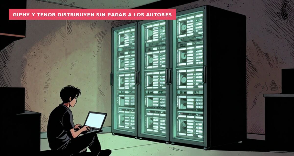 Giphy y Tenor distribuyen sin pagar a los autores