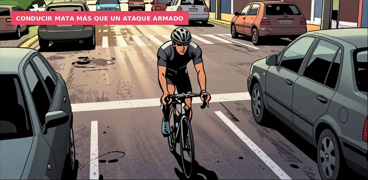 Conducir mata más que un ataque armado