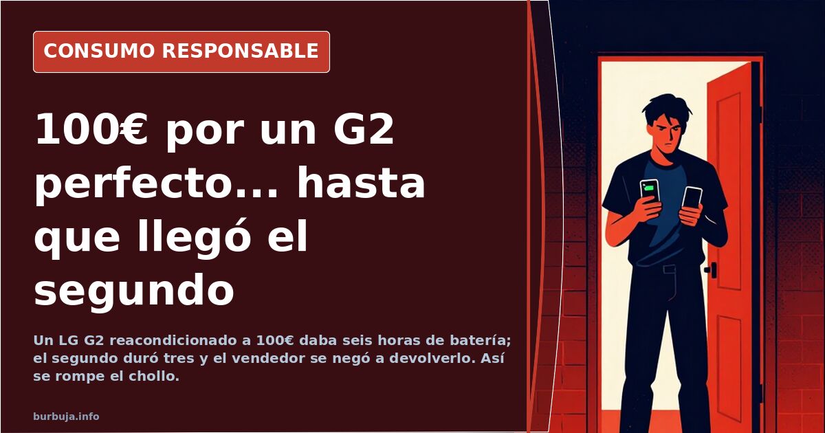 LG G2 for €100: from refurbished bargain to battery bust