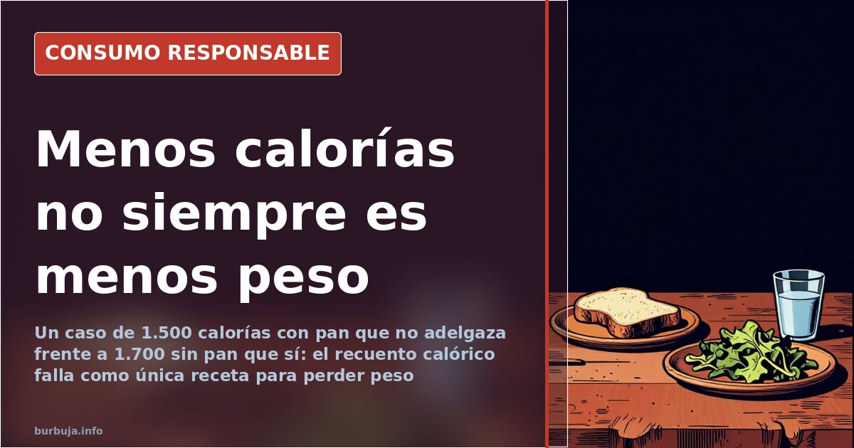 Alimentos frescos y procesados junto a una báscula de baño para ilustrar si contar calorías adelgaza