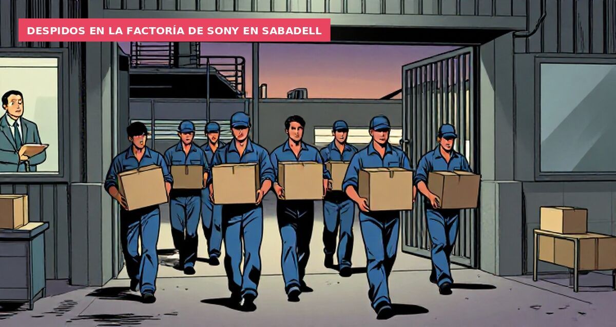 Despidos en la factoría de Sony en Sabadell
