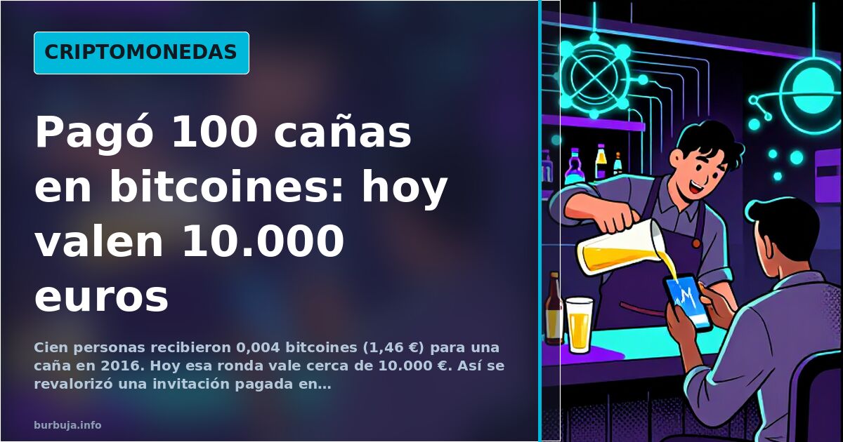 A €146 Bitcoin Bar Tab Now Worth €10,000