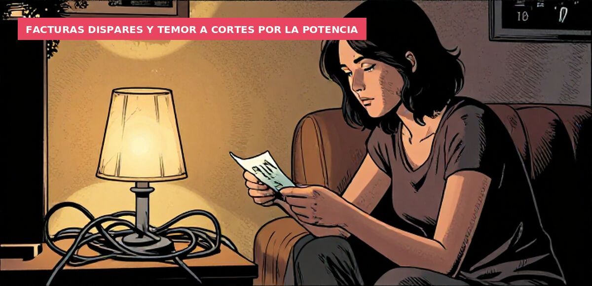 Facturas dispares y temor a cortes por la potencia