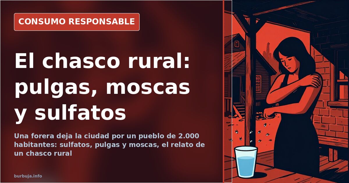 Un relato de chasco rural: pulgas, moscas y sulfatos