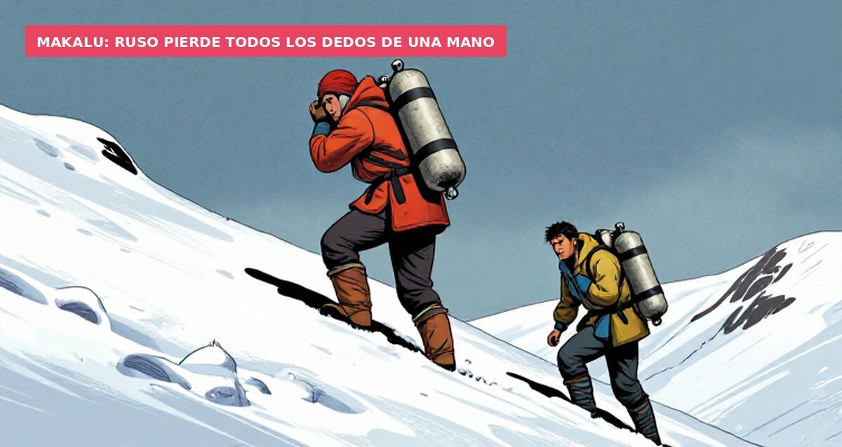 Makalu: ruso pierde todos los dedos de una mano