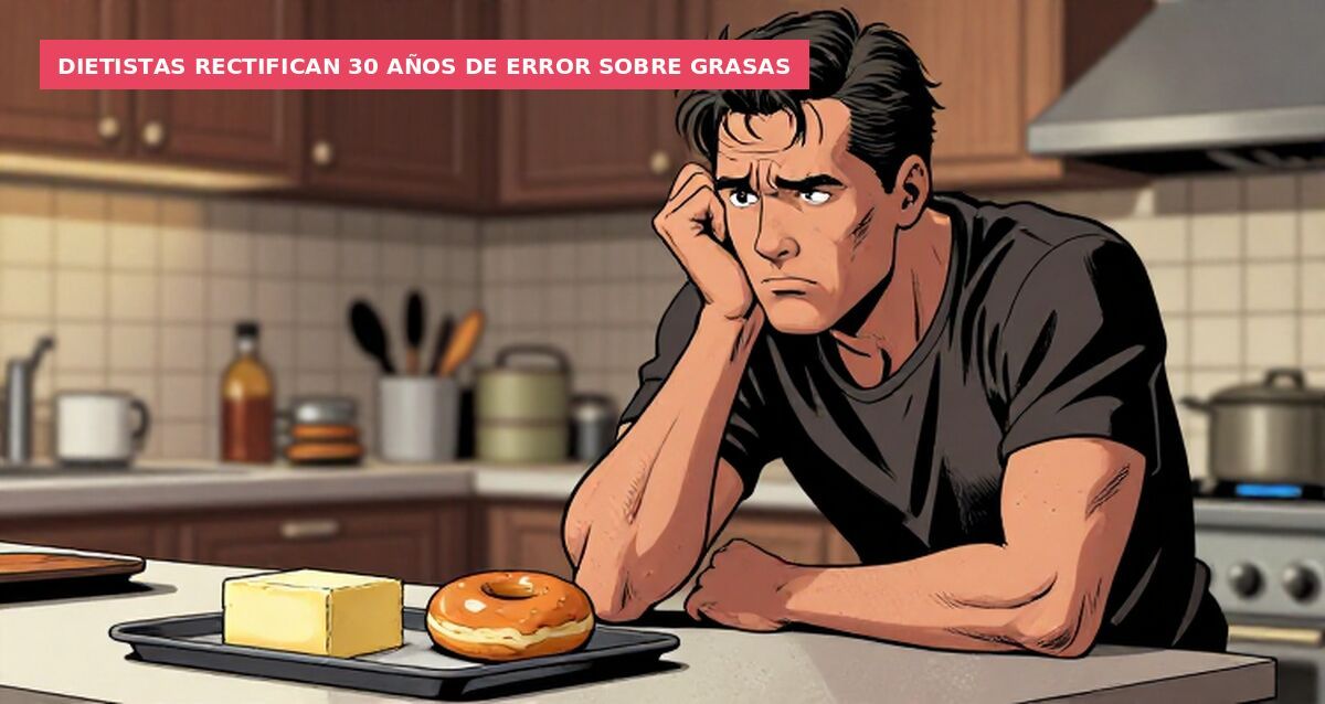 Dietistas rectifican 30 años de error sobre grasas