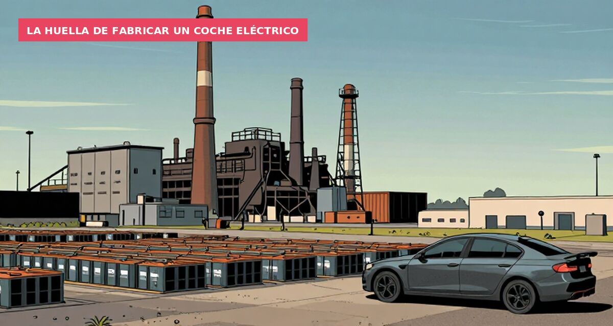 La huella de fabricar un coche eléctrico