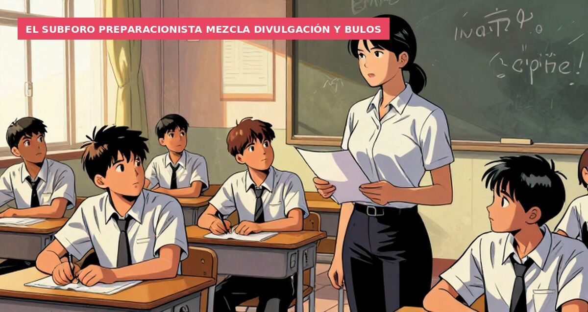 El subforo preparacionista mezcla divulgación y bulos