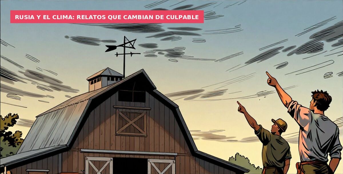 Rusia y el clima: relatos que cambian de culpable