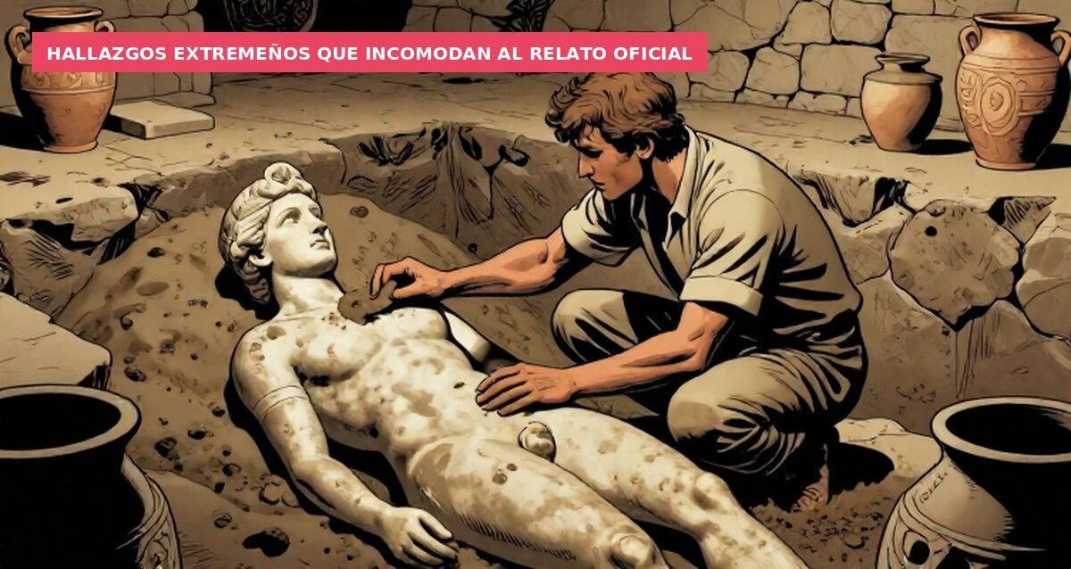 Hallazgos extremeños que incomodan al relato oficial