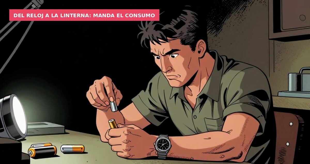 Del reloj a la linterna: manda el consumo