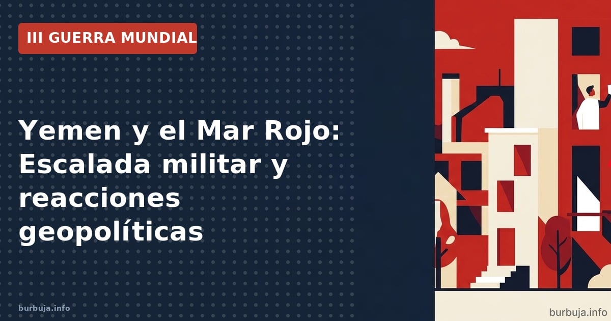 Análisis de la escalada en el Mar Rojo: Ataques hutíes a buques y drones, y las implicaciones geopolíticas de la crisis yemen