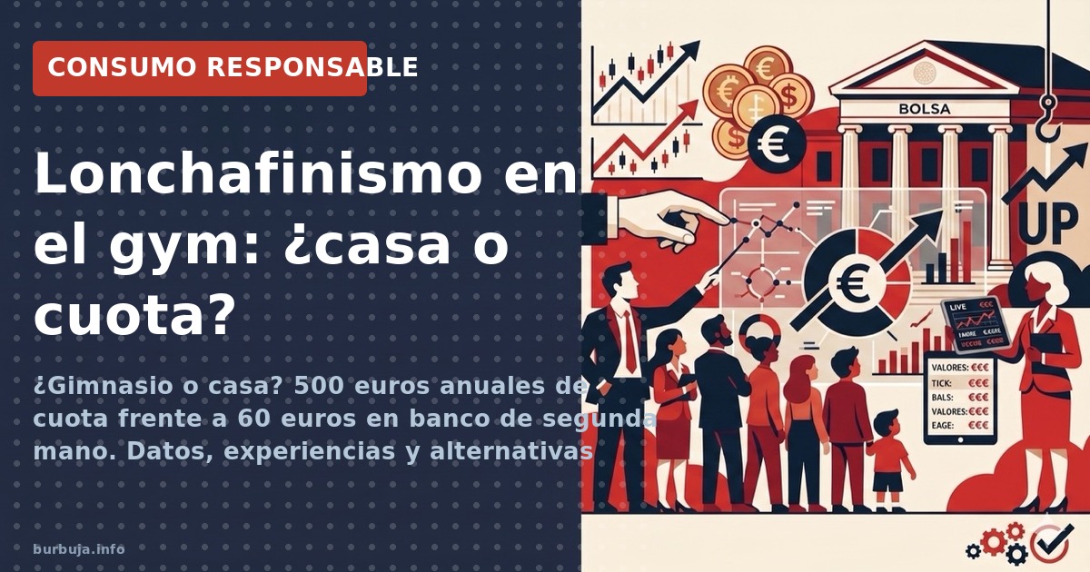 750 euros al año en fitness: comparativa de costes entre gimnasio y entrenamiento en casa con datos reales de equipo y cuotas