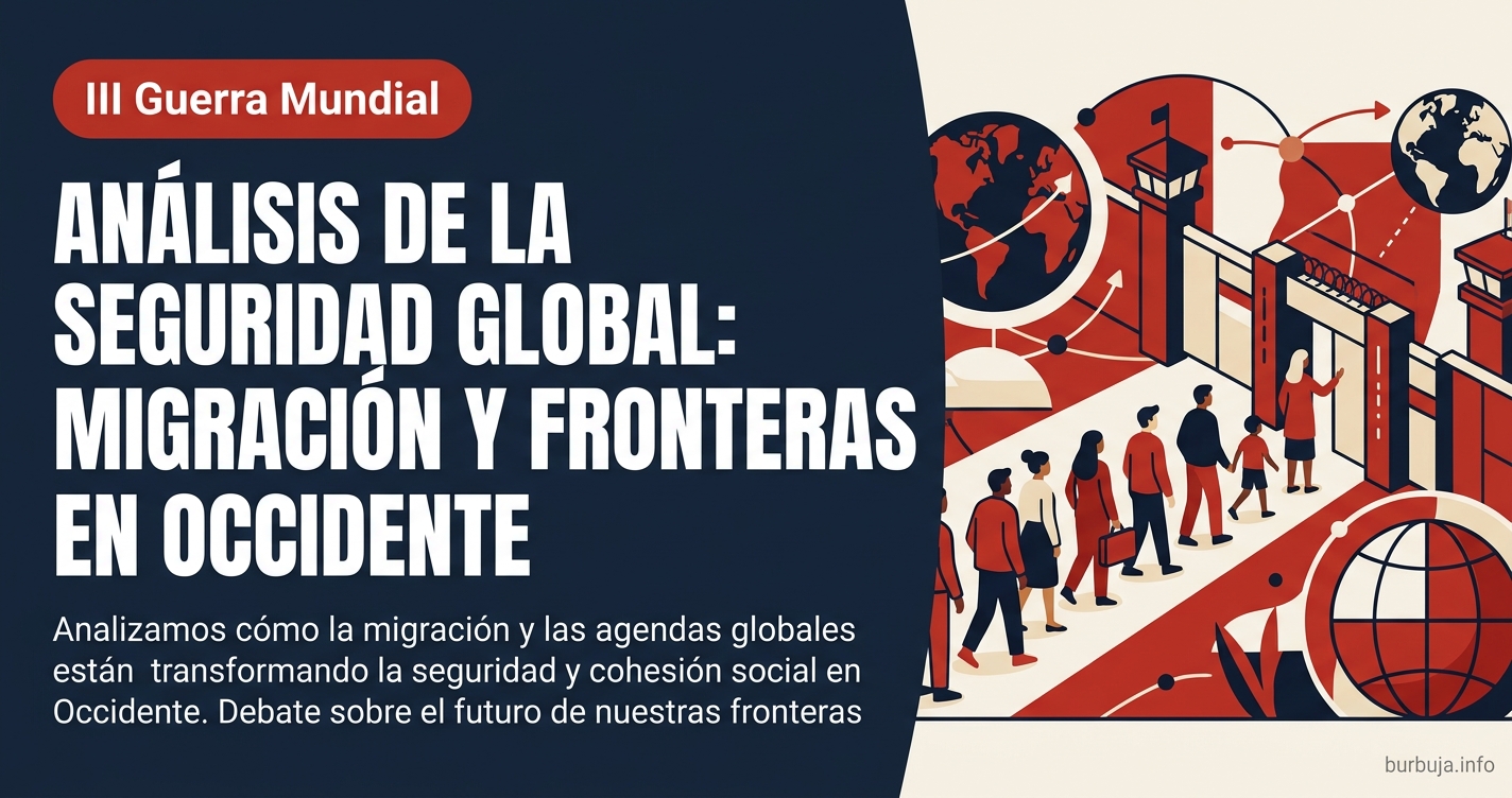 Analizamos cómo la migración y las agendas globales están transformando la seguridad y cohesión social en Occidente. Debate s