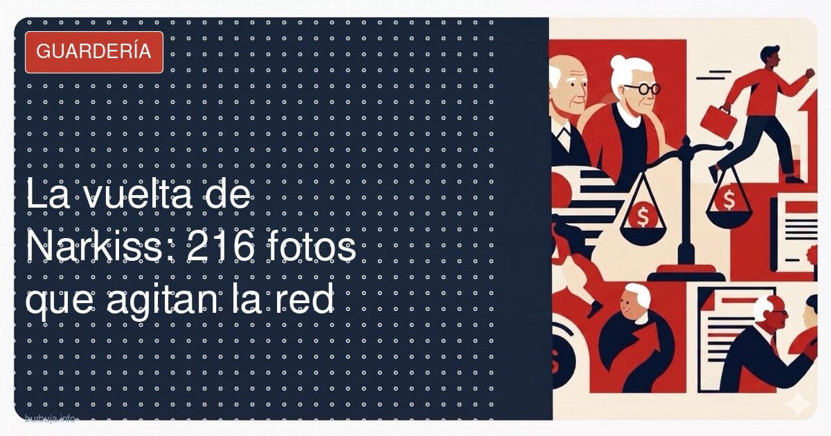 La vuelta de Narkiss: 216 fotos que agitan la red