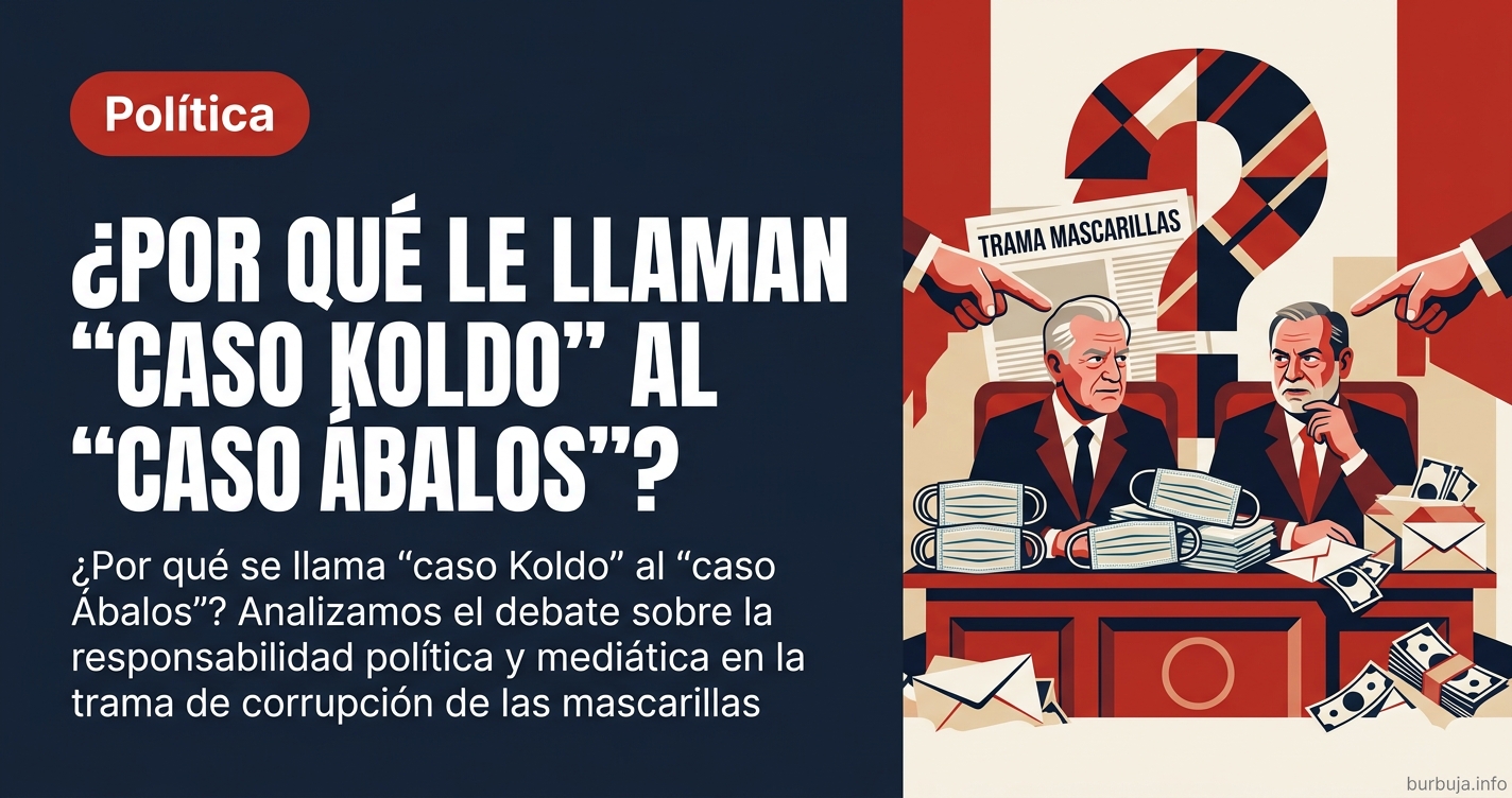 ¿Por qué se llama "caso Koldo" al "caso Ábalos"? Analizamos el debate sobre la responsabilidad política y mediática en la tra