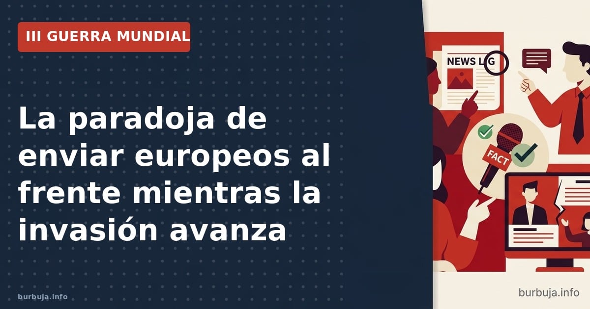 ¿Enviar europeos a guerras exteriores mientras la inmigración transforma el continente? El debate sobre prioridades que enfre