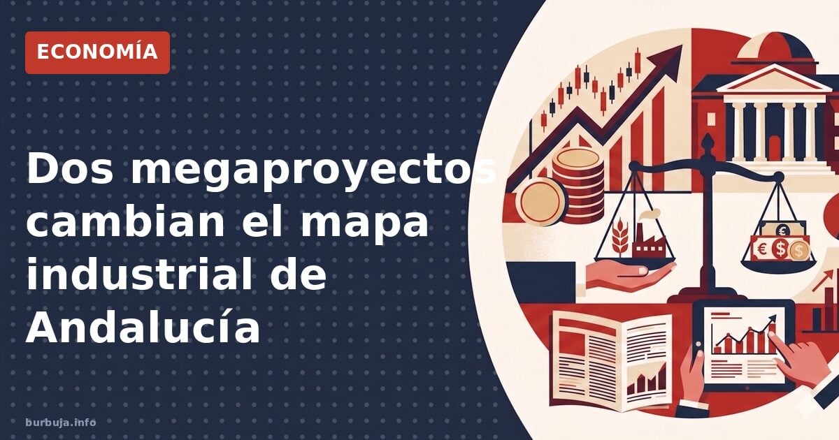 Dos megaproyectos cambian el mapa industrial de Andalucía