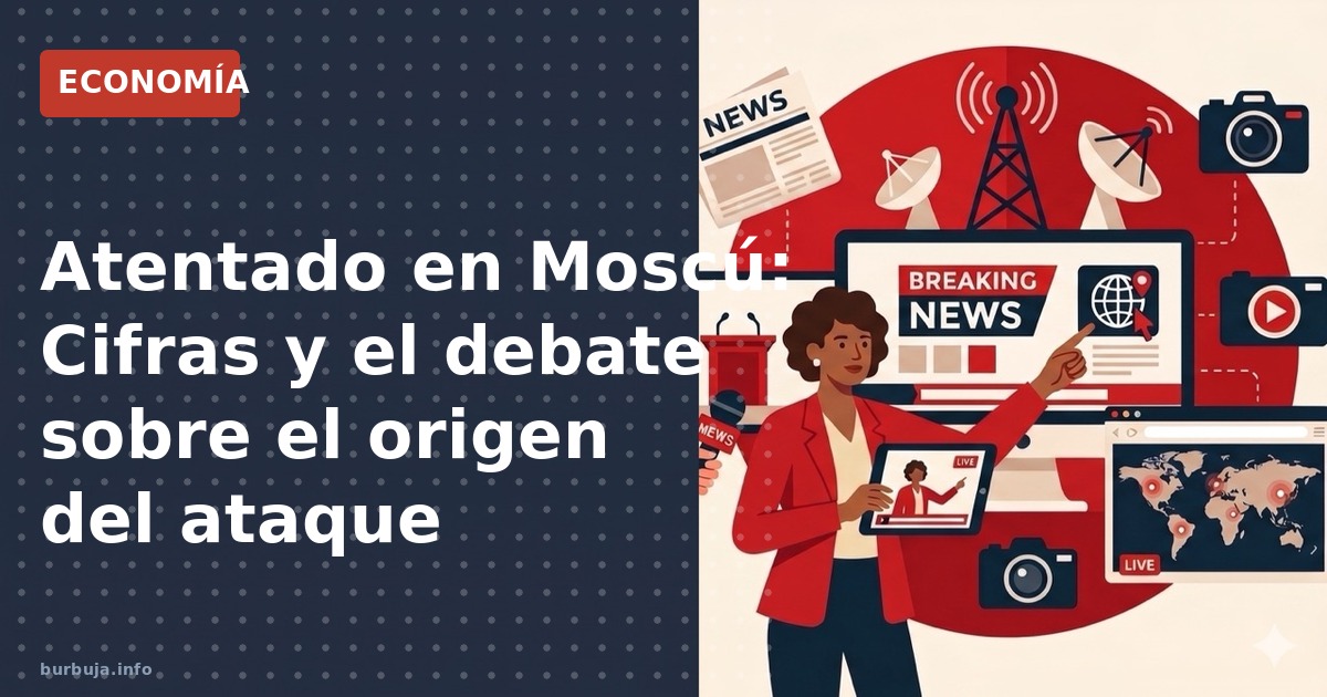 Atentado en Moscú: Más de 100 heridos y 40 muertos en el Crocus. Analizamos las cifras y el debate sobre su origen.