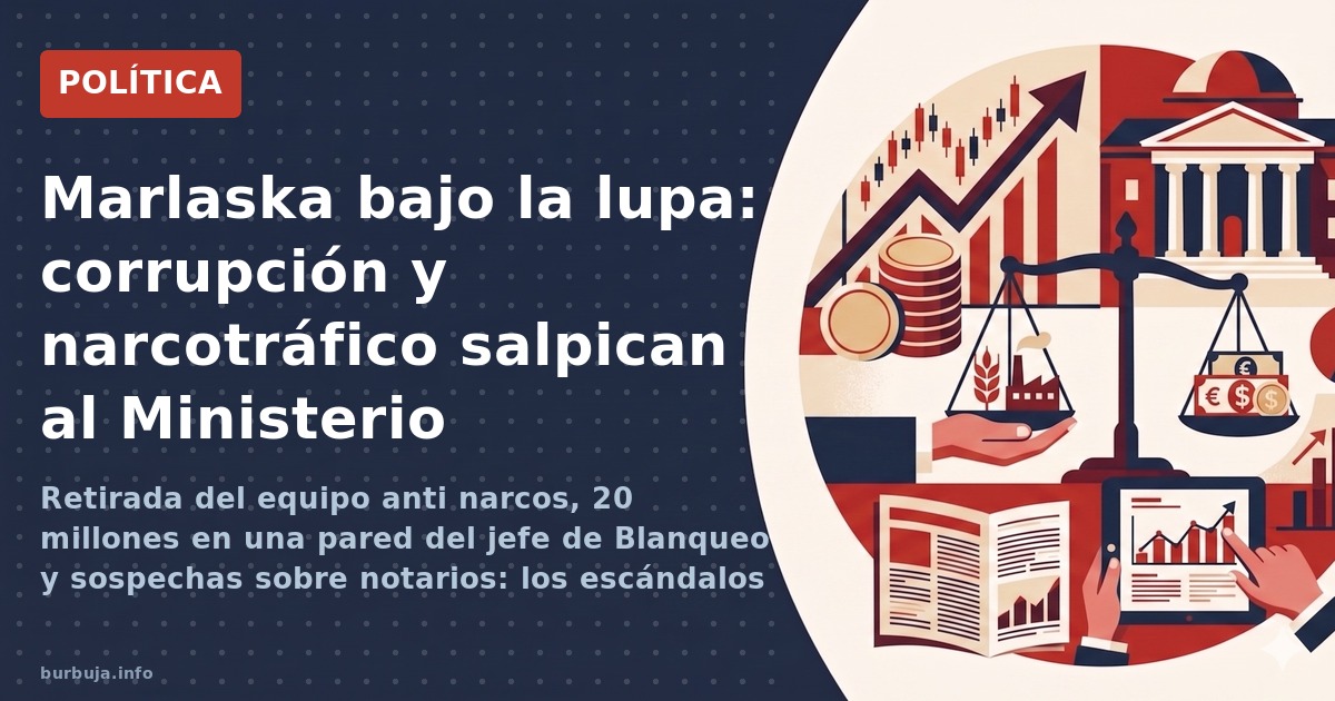 El jefe de Blanqueo detenido con 20 millones