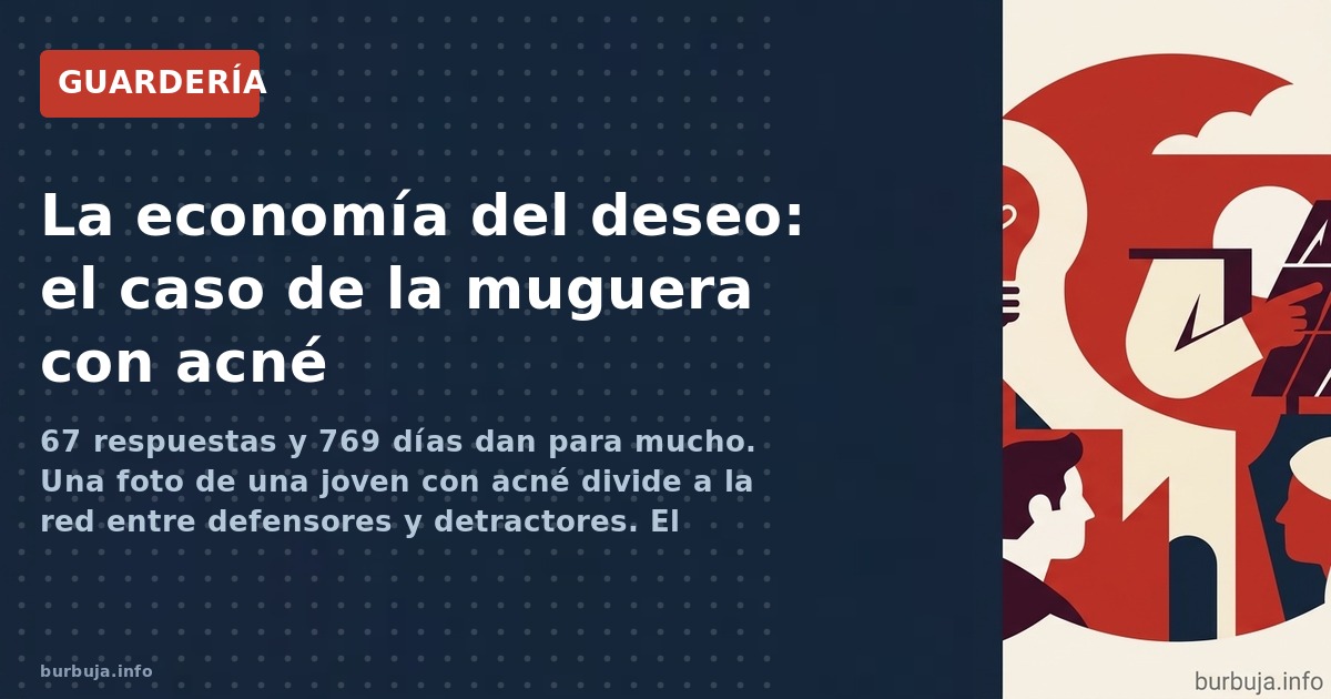 Un acné que desató lo peor del anonimato