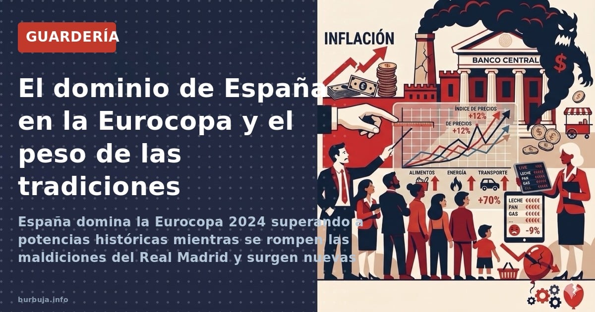 España domina la Eurocopa 2024 superando a potencias históricas mientras se rompen las maldiciones del Real Madrid y surgen n