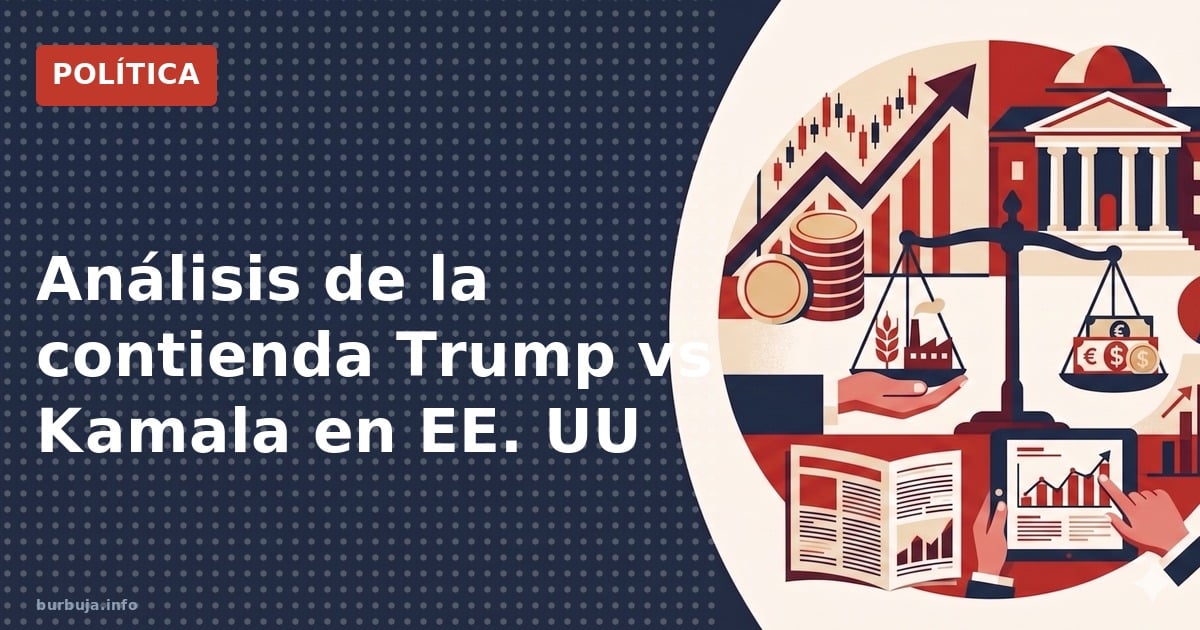 Análisis de la contienda Trump vs Kamala en EE. UU: Tendencias electorales, datos de recuento y la polarización del voto.