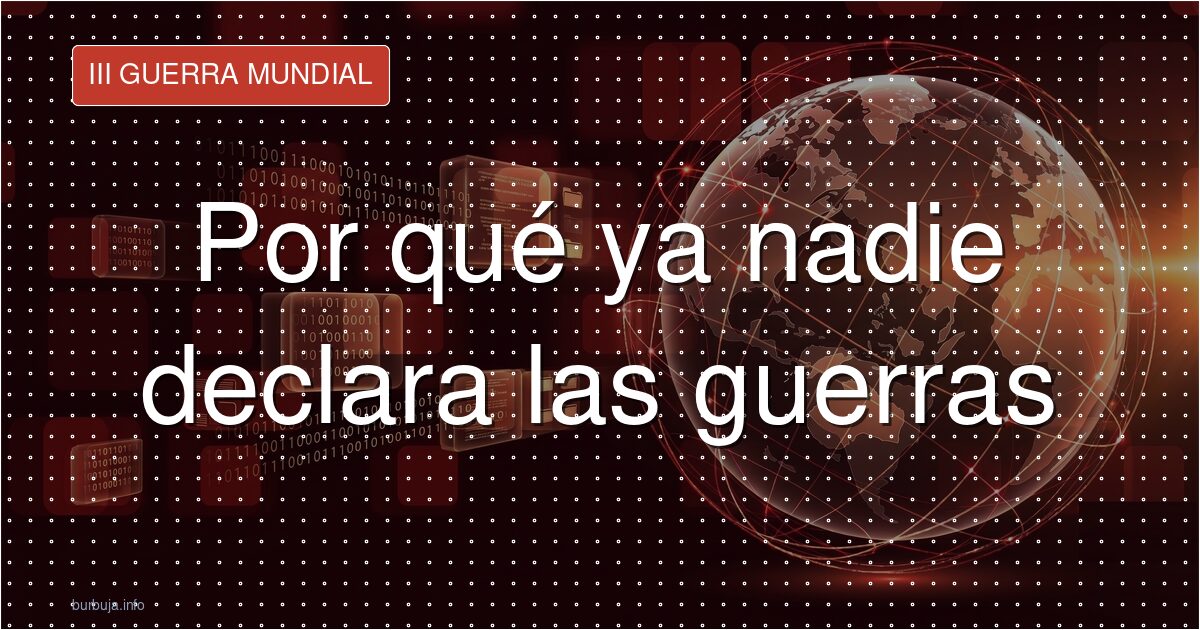 Por qué ya nadie declara las guerras