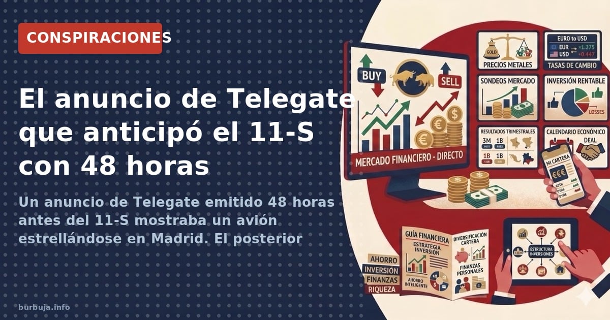 Anuncio de Telegate: ¿premonición del 11-S?