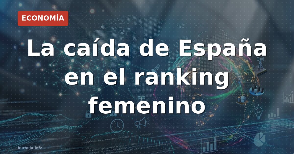 La caída de España en el ranking femenino