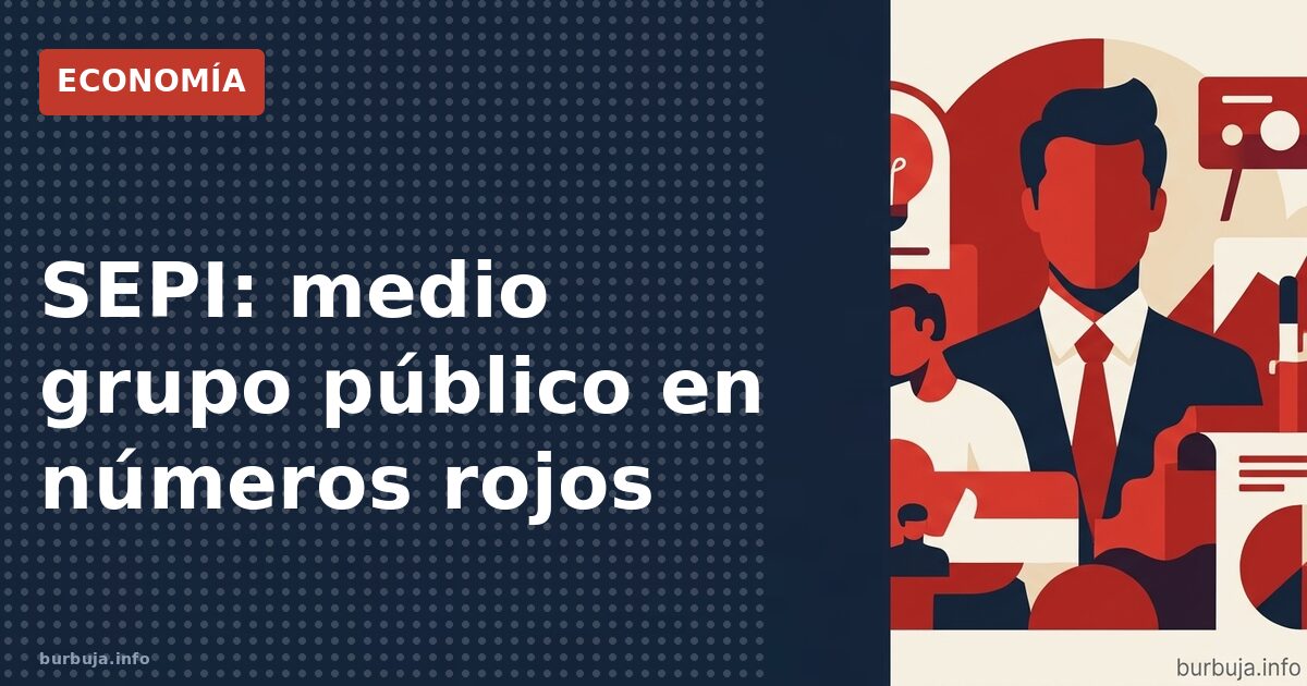 La SEPI arde: la mitad de empresas en pérdidas