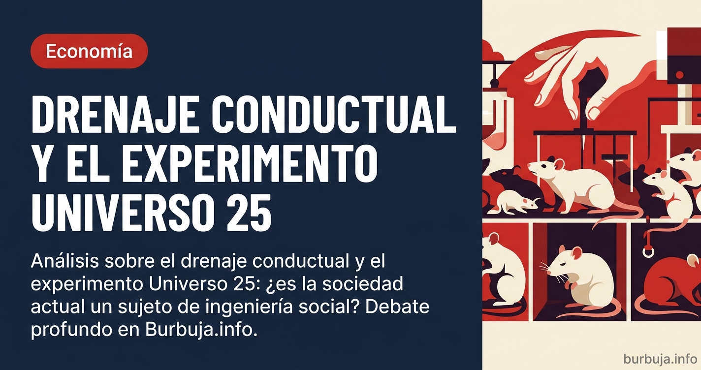 Análisis sobre el drenaje conductual y el experimento Universo 25: ¿es la sociedad actual un sujeto de ingeniería social? Deb